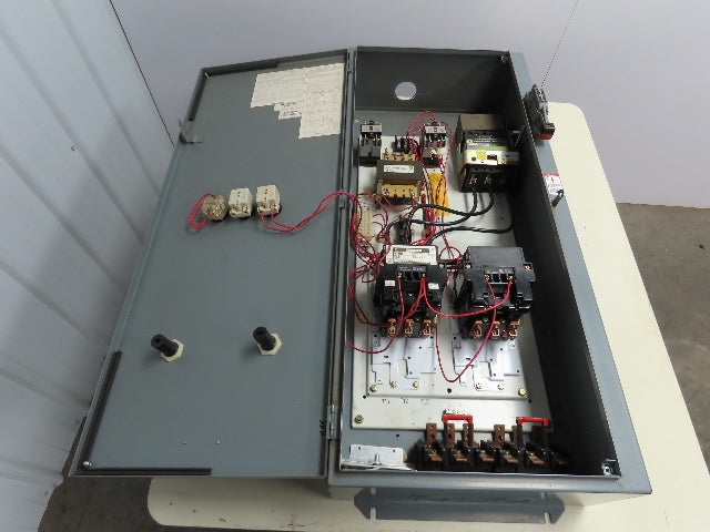 Square D CEG4 8810 Sz 3 Reversing Motor Starter Combo 100A Disconnect 230/480V