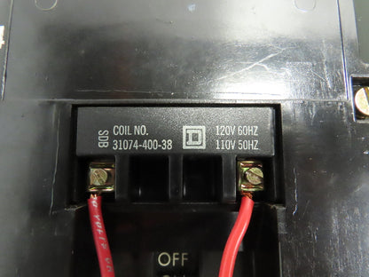 Square D CEG4 8810 Sz 3 Reversing Motor Starter Combo 100A Disconnect 230/480V