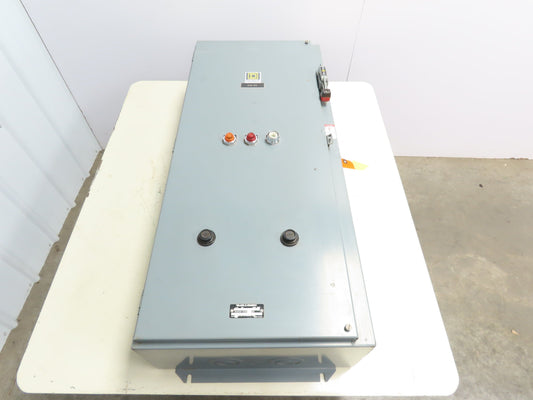Square D CEG4 8810 Sz 3 Reversing Motor Starter Combo 100A Disconnect 230/480V
