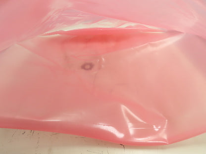 Rigid Protecto Antistatic 55 Gal Drum Liner Waste Bag PINK 15mil LDPE  Box of 20