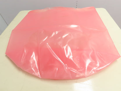 Rigid Protecto Antistatic 55 Gal Drum Liner Waste Bag PINK 15mil LDPE  Box of 20