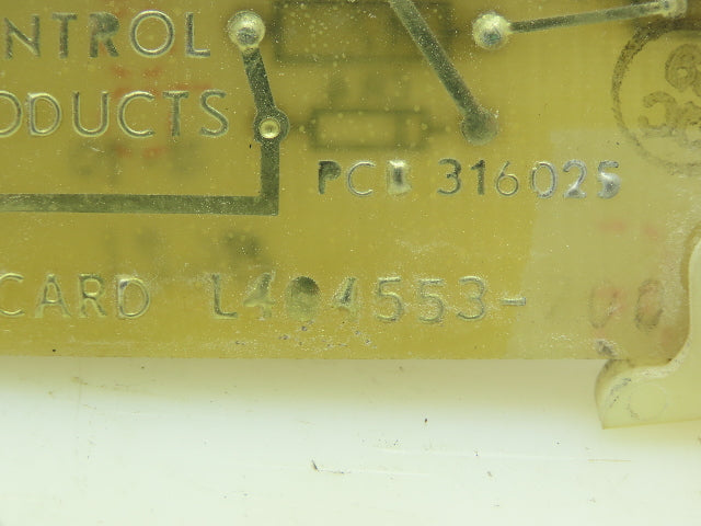 Oilgear L404553 Preset Relay Card L404553-700 Servo Controller