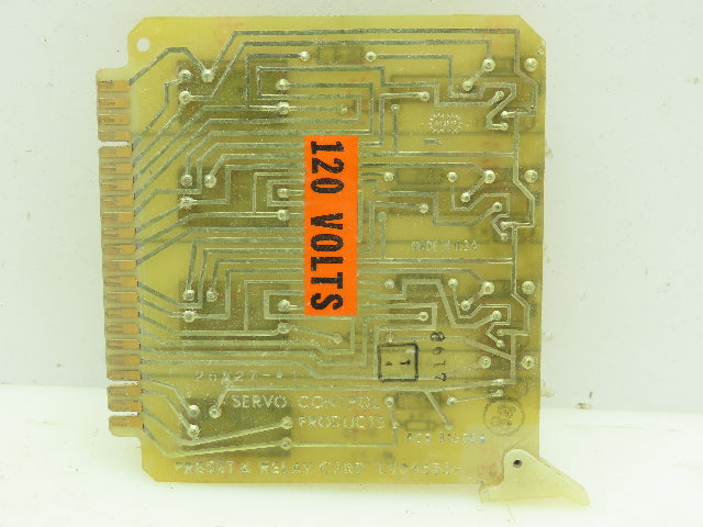 Oilgear L404553 Preset Relay Card L404553-700 Servo Controller