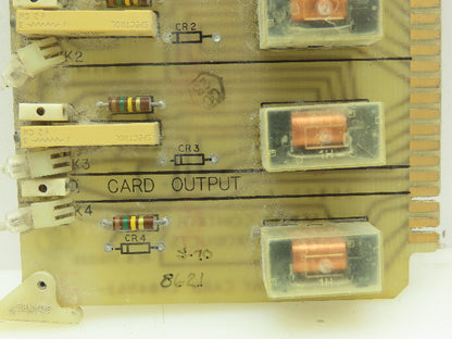 Oilgear L404553 Preset Relay Card L404553-700 Servo Controller