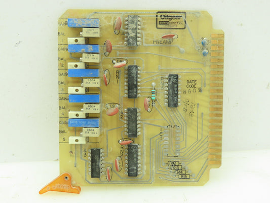 Oilgear L404564 Preamp Servo Controller Circuit Board PLC 25827-A1