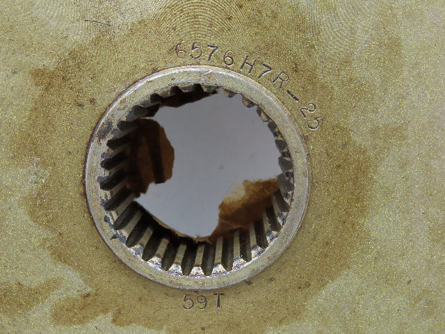 6576H7R-25 Spur Gear Wheel 5th Gear 59-Teeth 1-5/8"Bore 7-5/8"OAL 1-1/4"Wide
