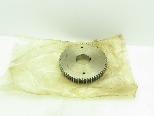 Tifco 4426C Spur Gear 64-Teeth 2-3/8" Keyed Bore 1-1/4" Width 8-1/4"OAL  23097