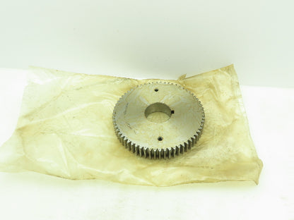 Tifco 4426C Spur Gear 64-Teeth 2-3/8" Keyed Bore 1-1/4" Width 8-1/4"OAL  23097