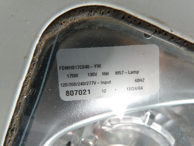FDMH017C040-YW Hazlux Ultra-Flood Haz Location Light Fixture 175W MH Lamp 18x22"