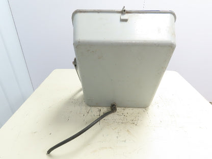 FDMH017C040-YW Hazlux Ultra-Flood Haz Location Light Fixture 175W MH Lamp 18x22"