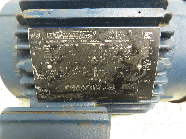Sumitomo CNH-610HY-17 SM-Cyclo Speed Reducer Gear Motor 17:1 R 2Hp 3Ph 460V 145T