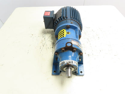 Sumitomo CNH-610HY-17 SM-Cyclo Speed Reducer Gear Motor 17:1 R 2Hp 3Ph 460V 145T