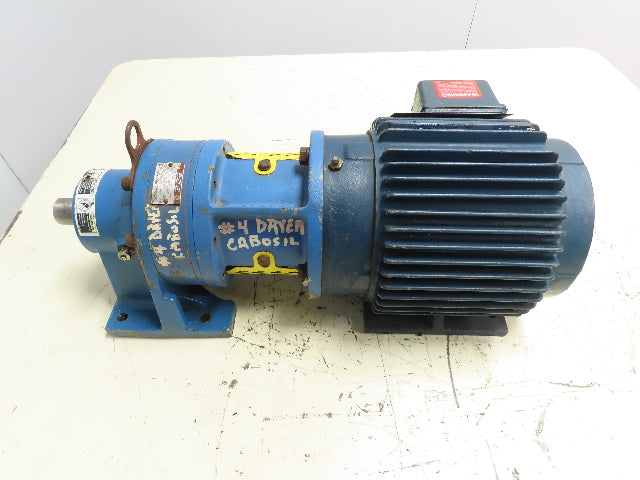 Sumitomo CNH-610HY-17 SM-Cyclo Speed Reducer Gear Motor 17:1 R 2Hp 3Ph 460V 145T