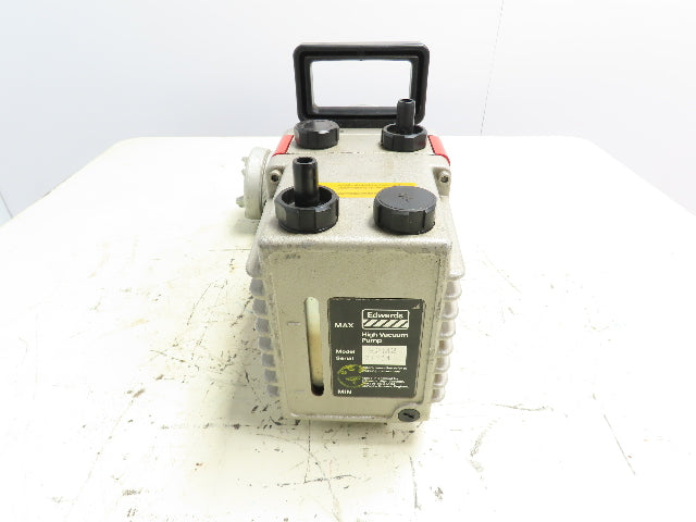 Edwards E2M2 Rotary Vane Dual 2 Stage Vacuum Pump 1.5CFM  1/3hp 3Ph 230/460V