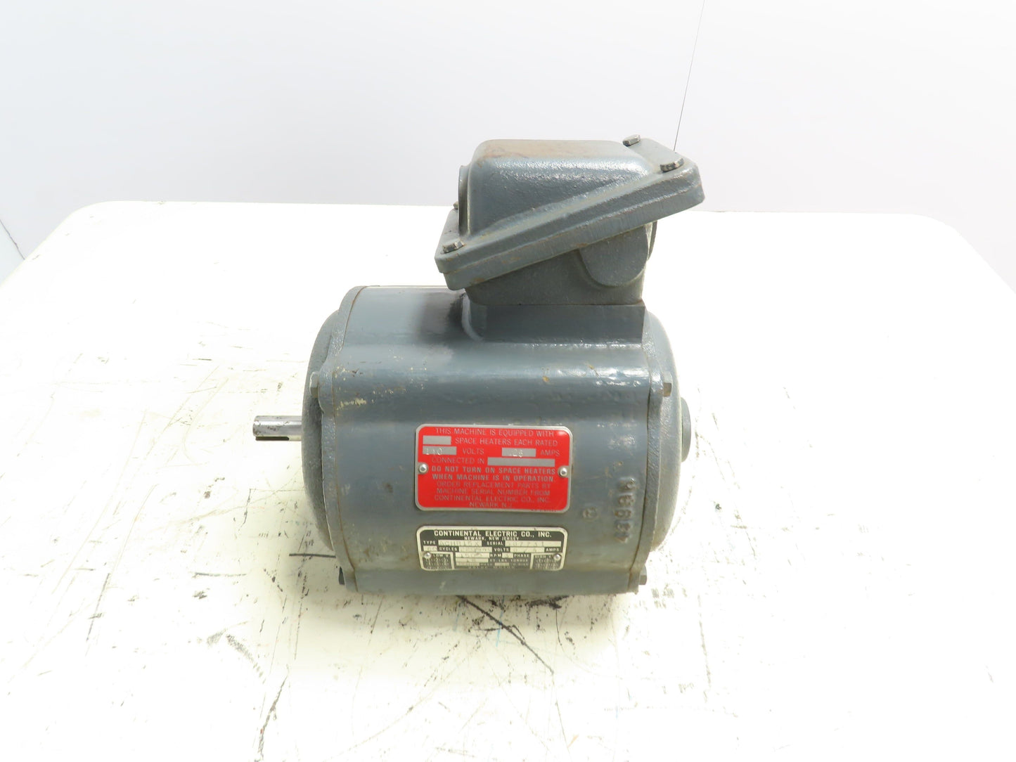 Continental Electric ACHR15X Valve Motor 3Ph 460V 1500RPM 15Ft Lb Torque 7.5HPH