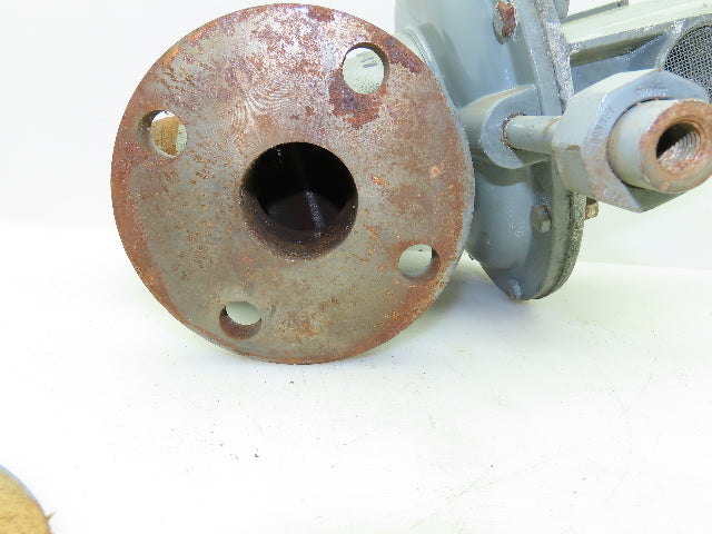Rockwell 461-8S Diaphragm Gas Pressure Regulator 2" Flanged 6-10# 175PSI 1" OR
