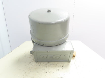 Beck 14-108-077747-01-01 Electric Motor Linear Drive Valve Actuator 1Ph 120V