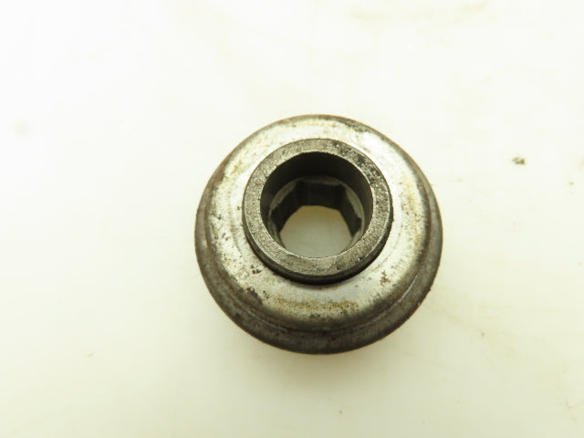 Conveyor Roller Ball Bearing w/Cover 47/64"Hexagon Bore 2-5/16"OD 7/8"W LOT OF 5