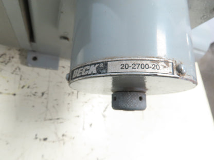 Beck 11-158-081830-01-02 Rotary Actuator, Electric Actuator, 1-PH, 120V