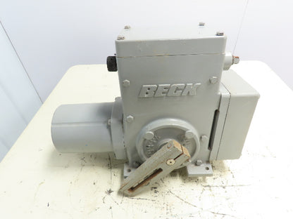 Beck 11-158-081830-01-02 Rotary Actuator, Electric Actuator, 1-PH, 120V