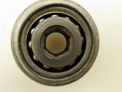Conveyor Roller Ball Bearing 47/64"Hexagon Bore 2-5/16"OD 7/8"Wide LOT OF 10