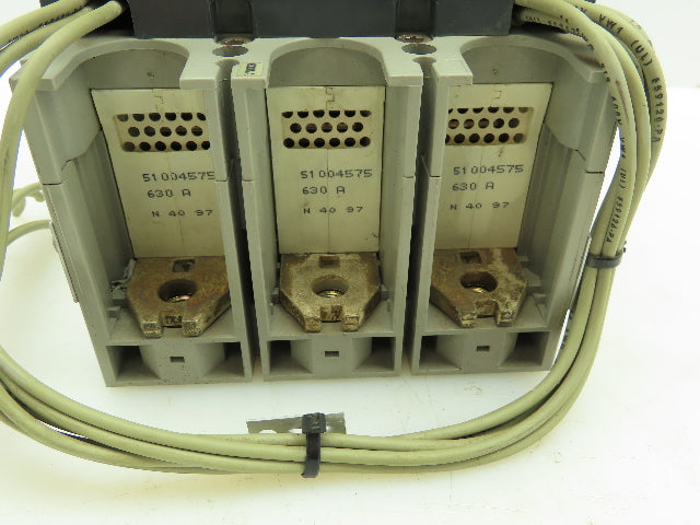 Merlin Gerin NS 630 NA Compact Circuit Breaker 630A 750 VAC 3 P Motor Mechanism