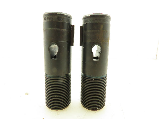 Scully Jones 17286SJ8A Adj Spindle Adapter MT #2  1-3/8" #12 Thread LOT OF 2