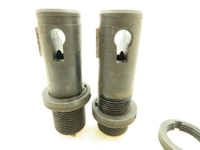 Scully Jones 17287 SJ Adj Spindle Adapter MT #3 1-3/8"  #12 Thread LOT OF 2