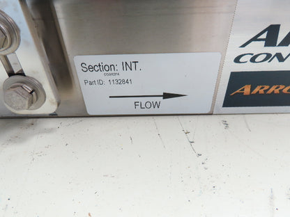 Arrowhead 3.25" Magnetic TableTop Belt Stainless Bottle Conveyor 30" Section