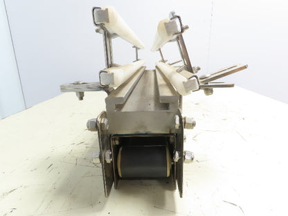 Arrowhead 3.25" Magnetic TableTop Belt Stainless Bottle Conveyor 30" Section