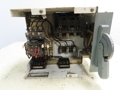 Allen Bradley MCC Bucket Motor Starter 120V Coil No Fuse or Cover 480V 3 Phase