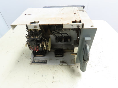 Allen Bradley MCC Bucket Motor Starter 120V Coil No Fuse or Cover 480V 3 Phase