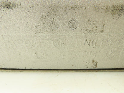 Appleton Electric LR400-M Conduit Outlet Body Iron LR 4" In Rigid Cover Gasket