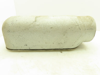 Appleton Electric LR400-M Conduit Outlet Body Iron LR 4" In Rigid Cover Gasket