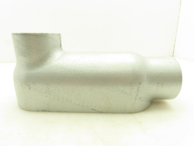 Crouse-Hinds LB68 2" Conduit Outlet Body Rigid Threaded Feraloy Iron Lot of 5