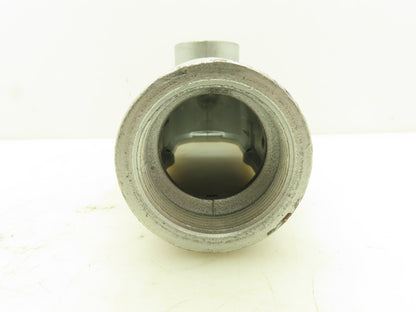 Crouse-Hinds LB68 2" Conduit Outlet Body Rigid Threaded Feraloy Iron Lot of 5