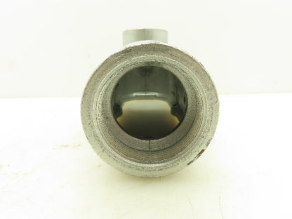 Crouse-Hinds LB68 2" Conduit Outlet Body Rigid Threaded Feraloy Iron Lot of 5