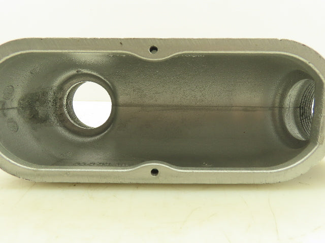 Crouse-Hinds LB68 2" Conduit Outlet Body Rigid Threaded Feraloy Iron Lot of 5