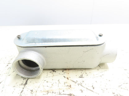 Appleton LR200-M Conduit Body 2" Threaded Rigid Iron Unilet W/ Cover & Gasket Lot of 5