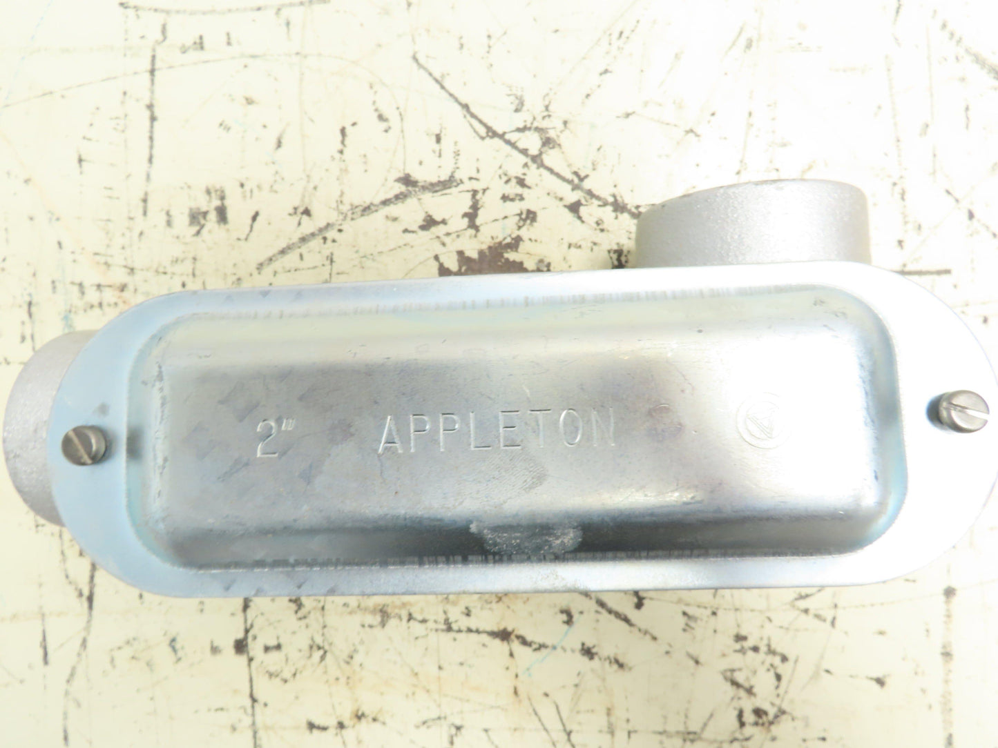 Appleton LR200-M Conduit Body 2" Threaded Rigid Iron Unilet W/ Cover & Gasket Lot of 5