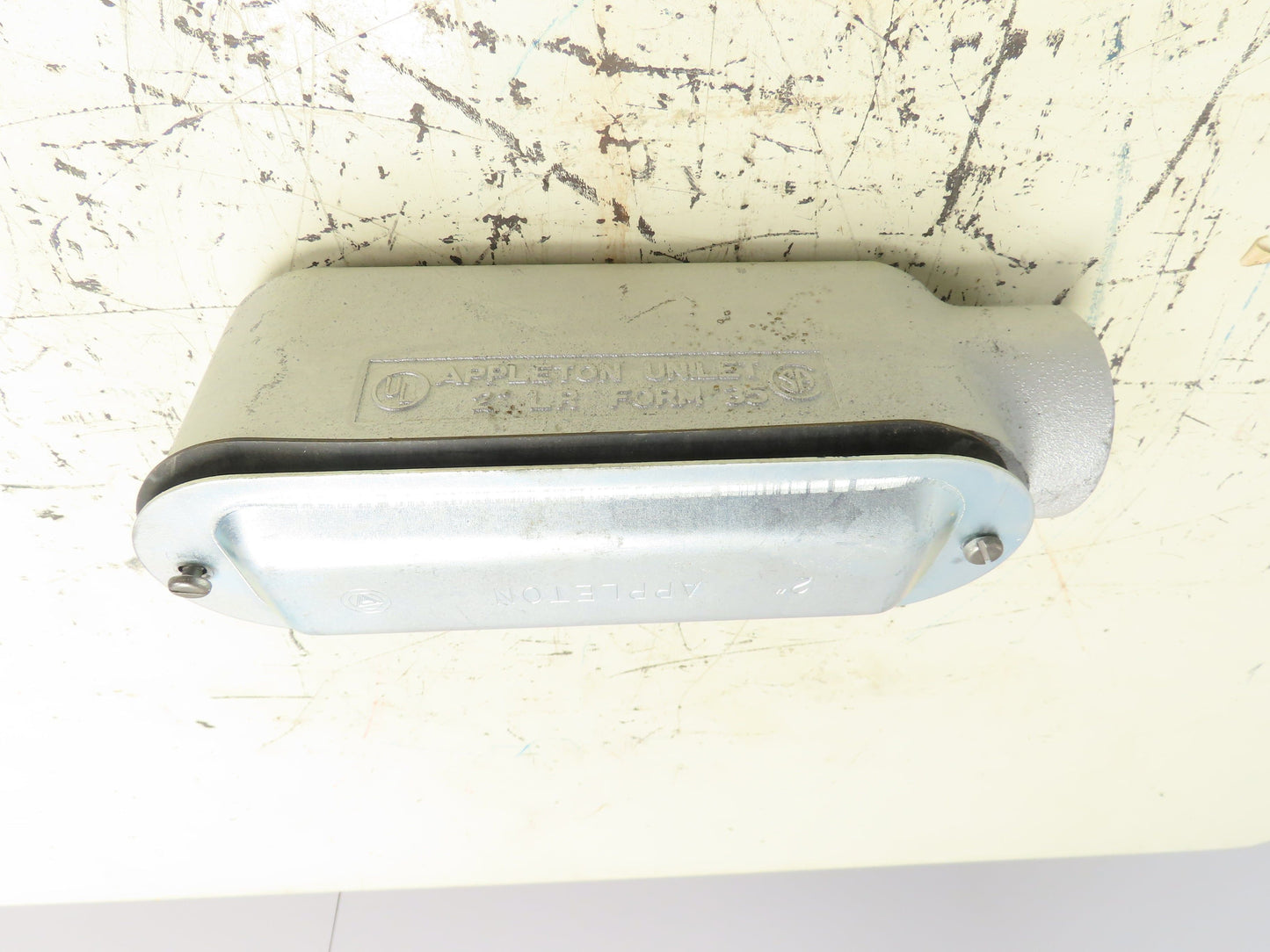 Appleton LR200-M Conduit Body 2" Threaded Rigid Iron Unilet W/ Cover & Gasket Lot of 5