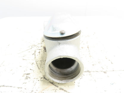 Appleton LR200-M Conduit Body 2" Threaded Rigid Iron Unilet W/ Cover & Gasket Lot of 5