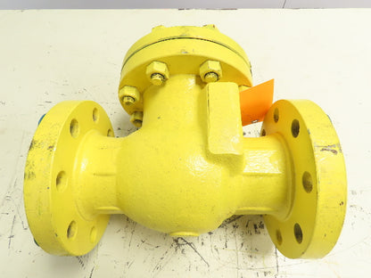 Neway 3S3RA5-NC-000 Swing Check Valve 3" Flanged Class 300# WCB Steel