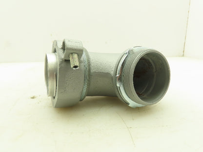 Appleton STB-90200L 90deg Liquidtight Connector Iron 2 in Lot of 3