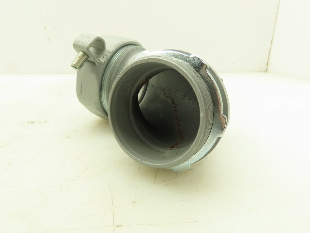 Appleton STB-90200L 90deg Liquidtight Connector Iron 2 in Lot of 3