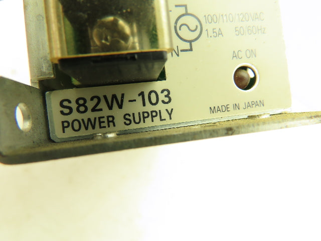 Omron S82W-103 Power Supply 24 VDC 2.5Amps PLC Automation