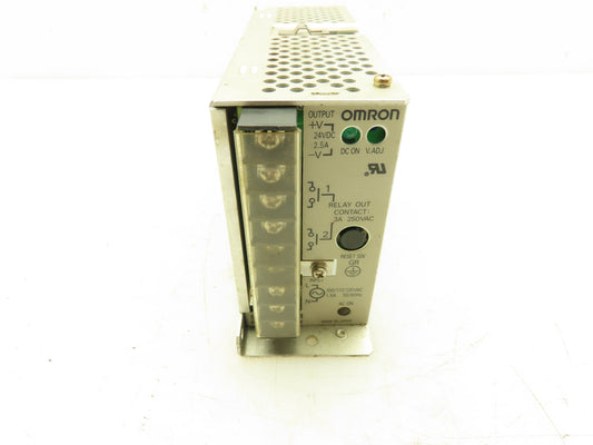 Omron S82W-103 Power Supply 24 VDC 2.5Amps PLC Automation