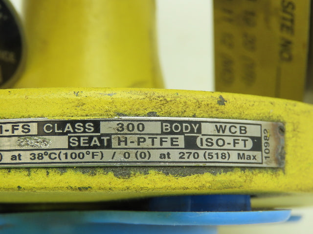 Kitz 300SCTAZM-FS Steel Ball Valve 1" Flanged 4-Bolt Raised Face Class 300# WCB