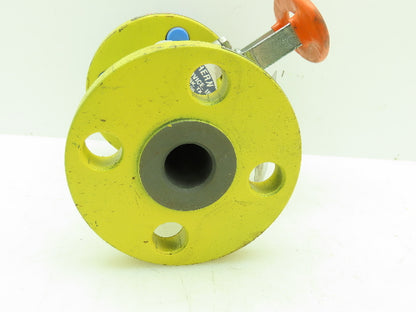 Kitz 300SCTAZM-FS Steel Ball Valve 1" Flanged 4-Bolt Raised Face Class 300# WCB