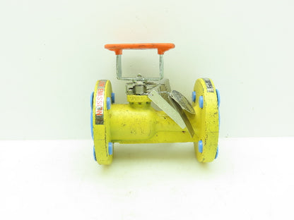 Kitz 300SCTAZM-FS Steel Ball Valve 1" Flanged 4-Bolt Raised Face Class 300# WCB